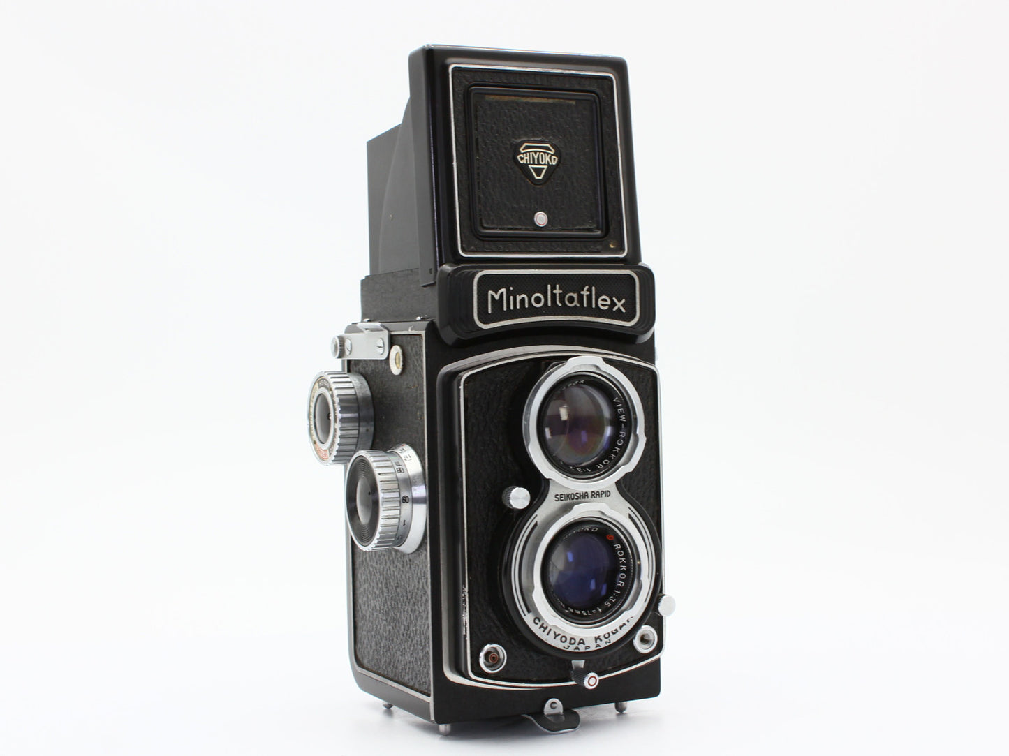Minoltaflex 6x6 Medium Format Film Camera Rokkor 75mm f/3.5 Lens JAPAN【Exc+3】