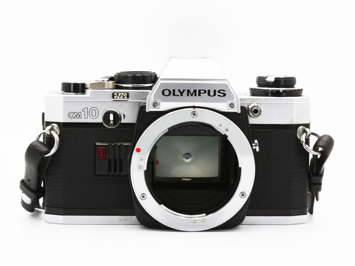 OLYMPUS OM-10 35mm film camera ZUIKO AUTO-S 50mm f/1.8 Lens JAPAN【Exc+3】