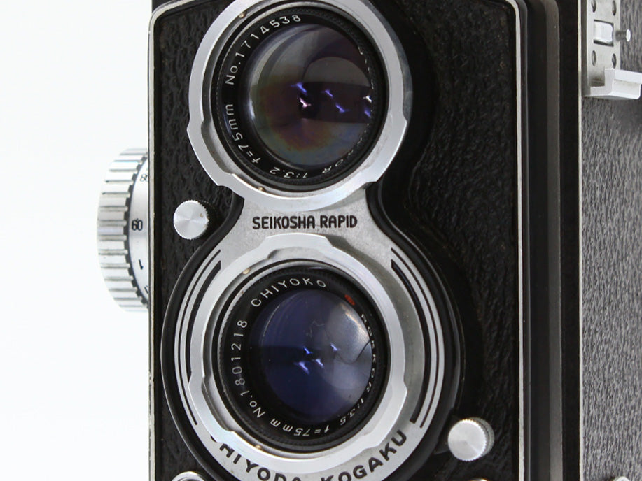 Minoltaflex 6x6 Medium Format Film Camera Rokkor 75mm f/3.5 Lens JAPAN【Exc+3】