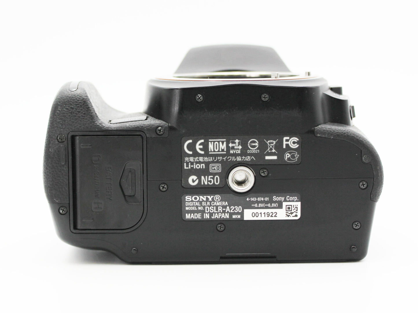 SONY α230 A230 DSLR-A230 10.2 MP Camera 18-55mm f/3.5-5.6 DT Lens【Exc+4】