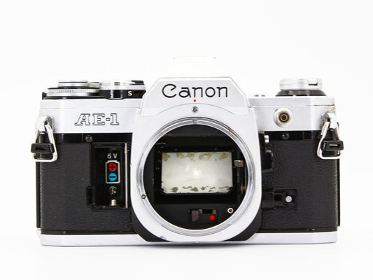 Canon AE-1 Silver 35mm SLR Film Camera Body Only 【Exc+4】