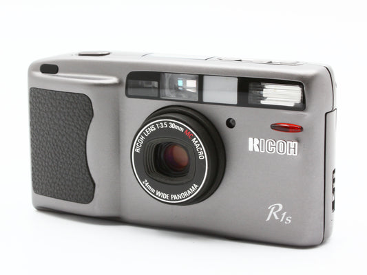 RICOH R1s 35mm Film Camera 30mm f/3.5 24mm Wide Panorama Lens from JAPAN【Exc+5】