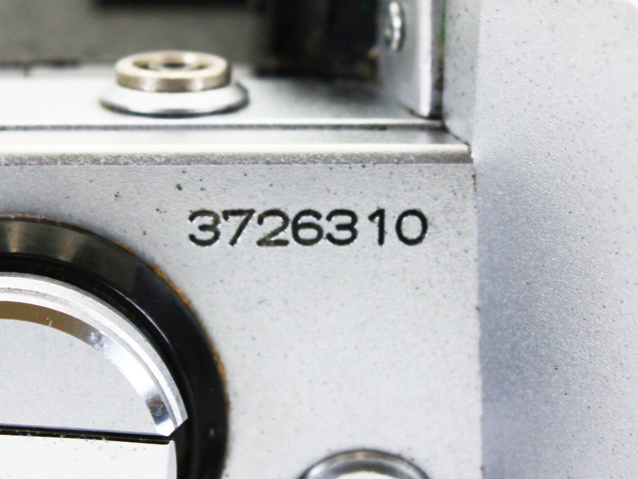 Canon AE-1 Silver 35mm SLR Film Camera Body Only 【Exc+4】