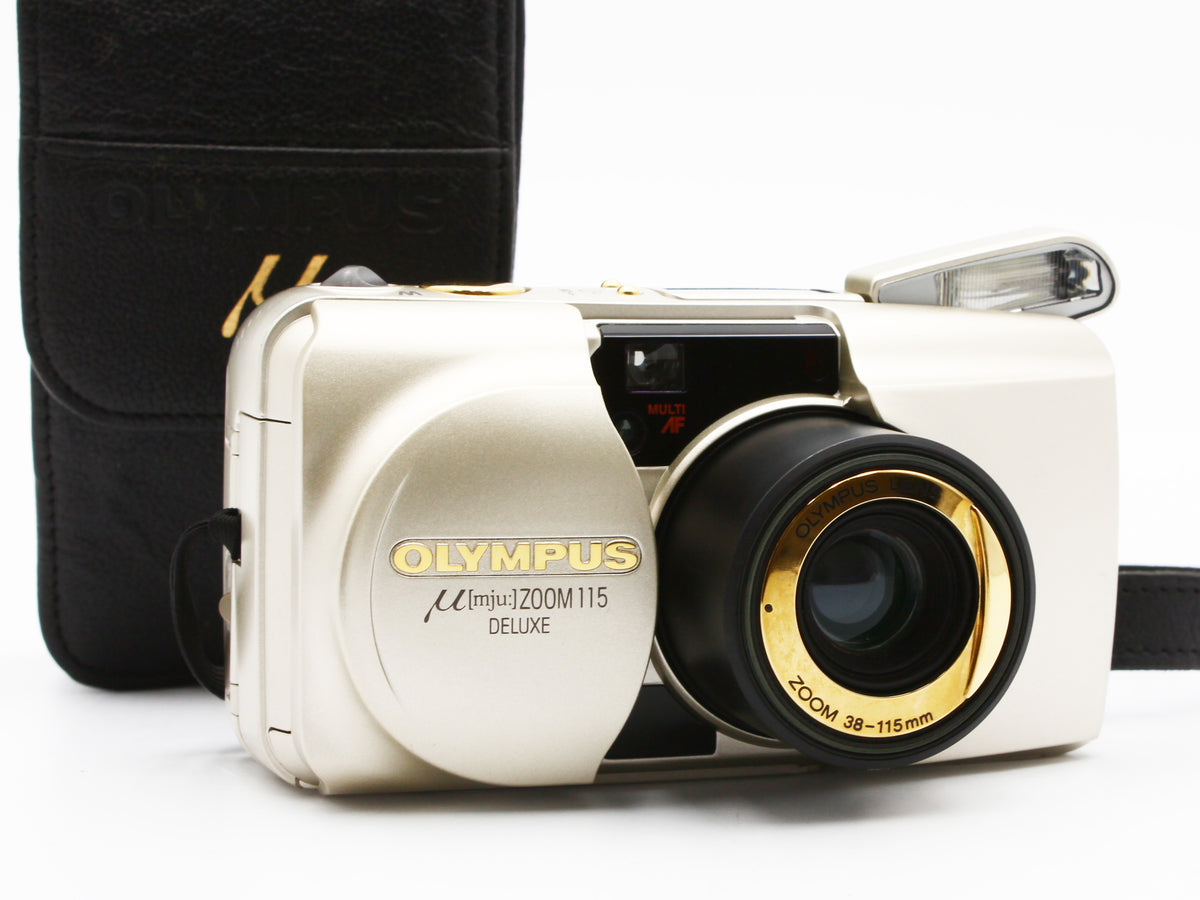 OLYMPUS μ mju ZOOM 115 DELUXE Point & Shoot Film Camera from JAPAN【Exc+5】