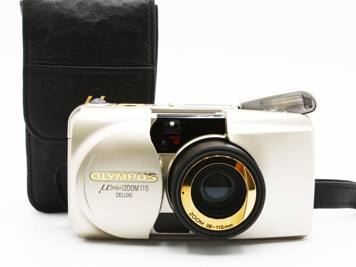 OLYMPUS μ mju ZOOM 115 DELUXE Point & Shoot Film Camera from JAPAN【Exc+5】