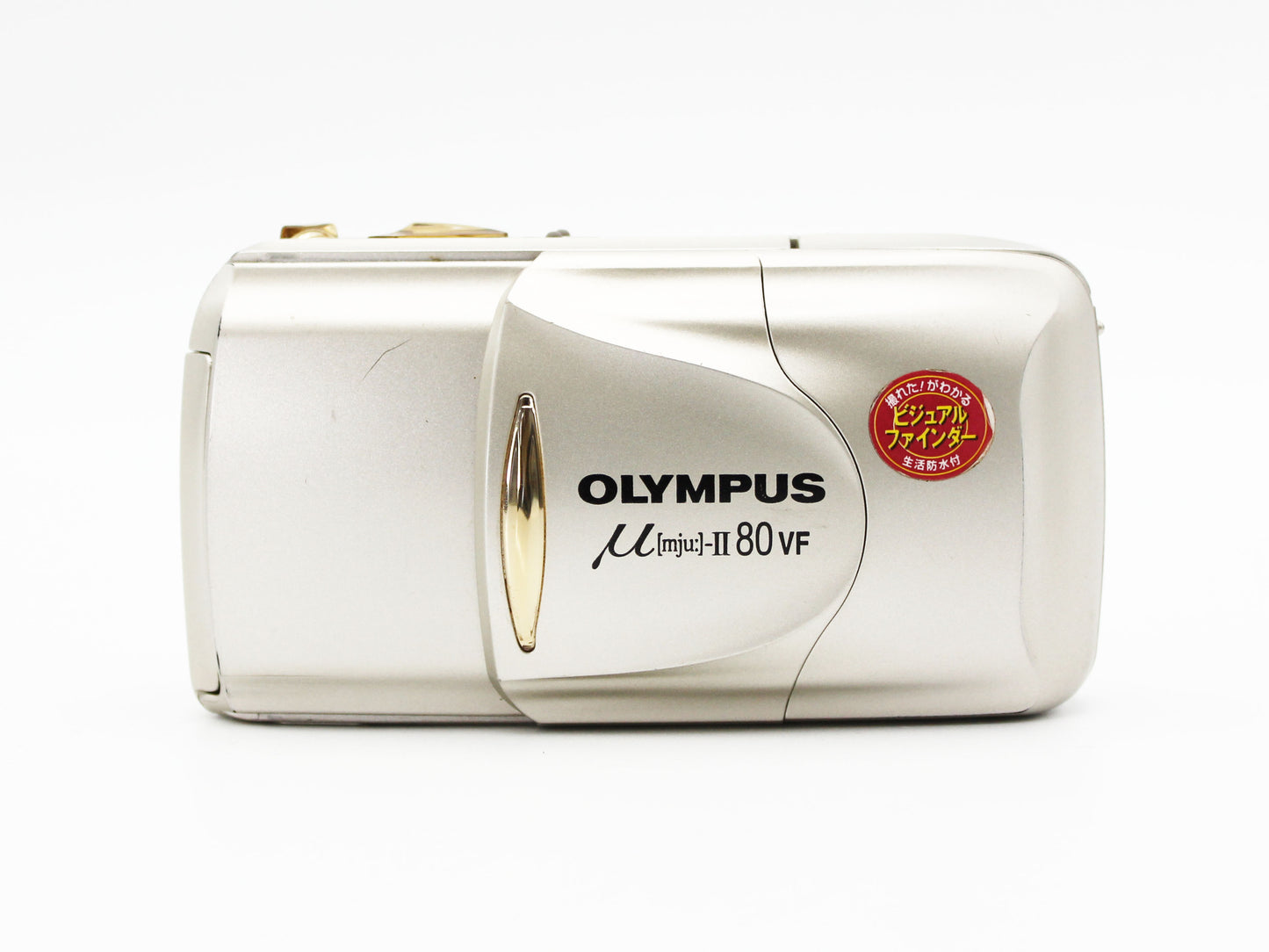 Olympus μ mju II 80 VF Point & Shoot 35mm Film Camera from JAPAN 【As-is】
