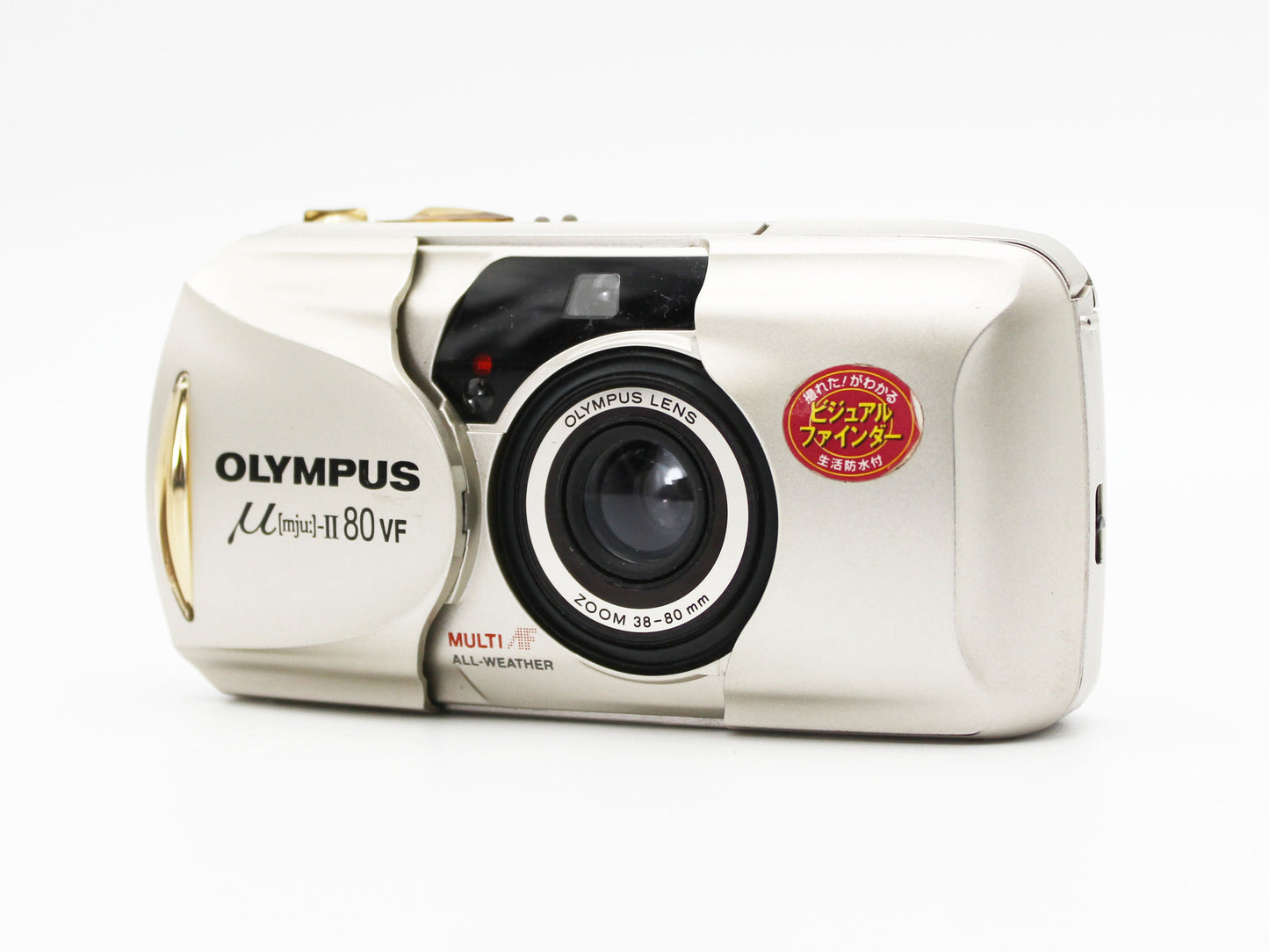 Olympus μ mju II 80 VF Point & Shoot 35mm Film Camera from JAPAN 【As-is】