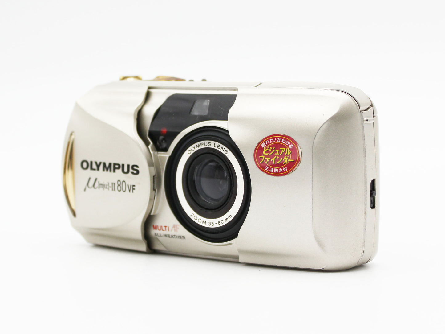 Olympus μ mju II 80 VF Point & Shoot 35mm Film Camera from JAPAN 【As-is】