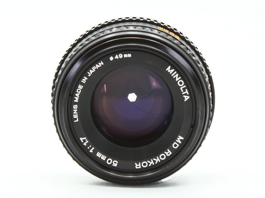 MINOLTA XG-S 35mm SLR Film Camera  MD ROKKOR 50mm f/1.7 Lens JAPAN【Exc+4】
