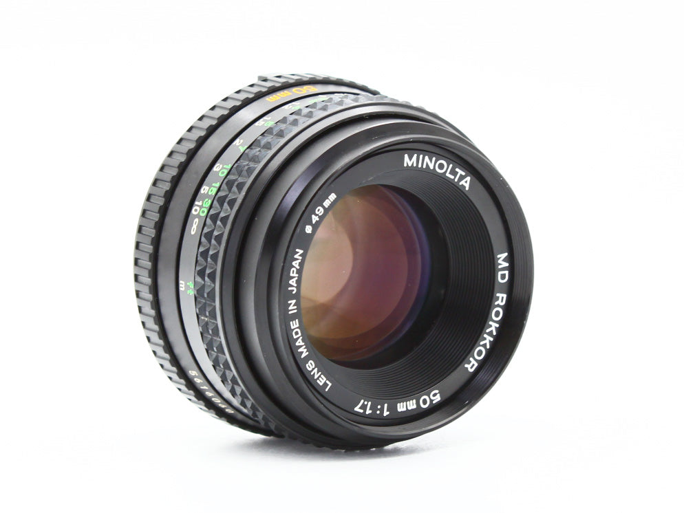 MINOLTA XG-S 35mm SLR Film Camera  MD ROKKOR 50mm f/1.7 Lens JAPAN【Exc+4】