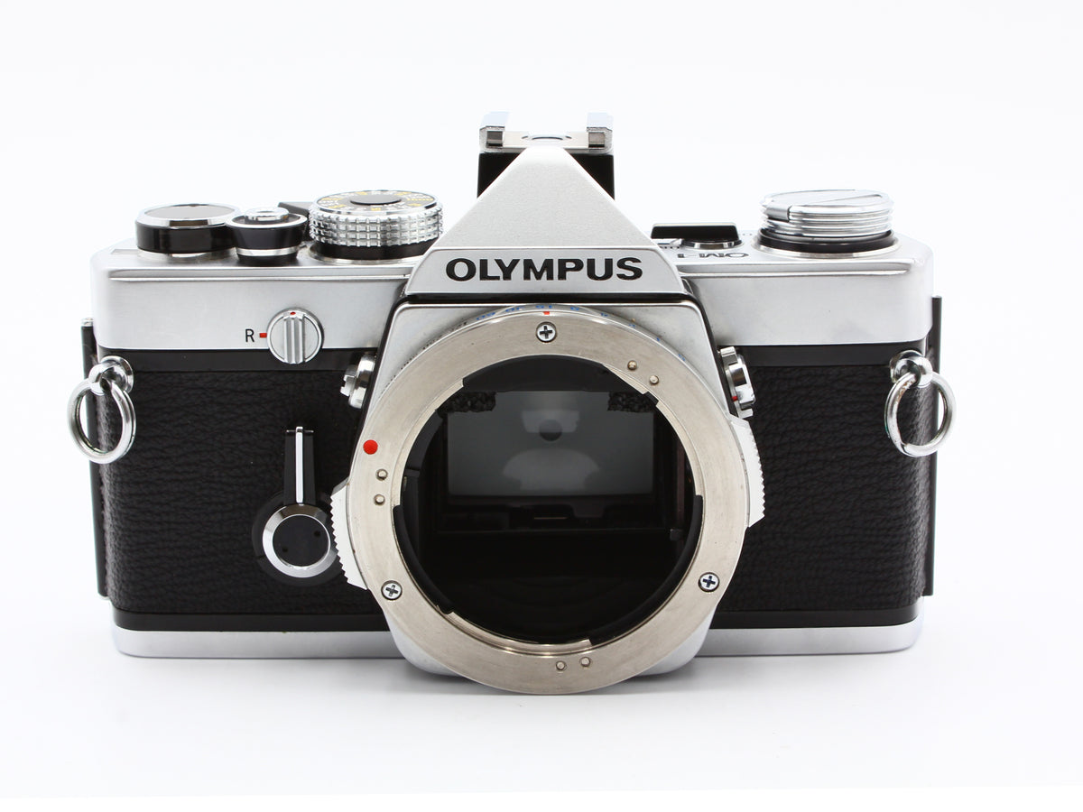OLYMPUS OM-1 35mm SLR Film Camera F.Zuiko Auto-S 50mm f/1.8 Lens【Exc+3】