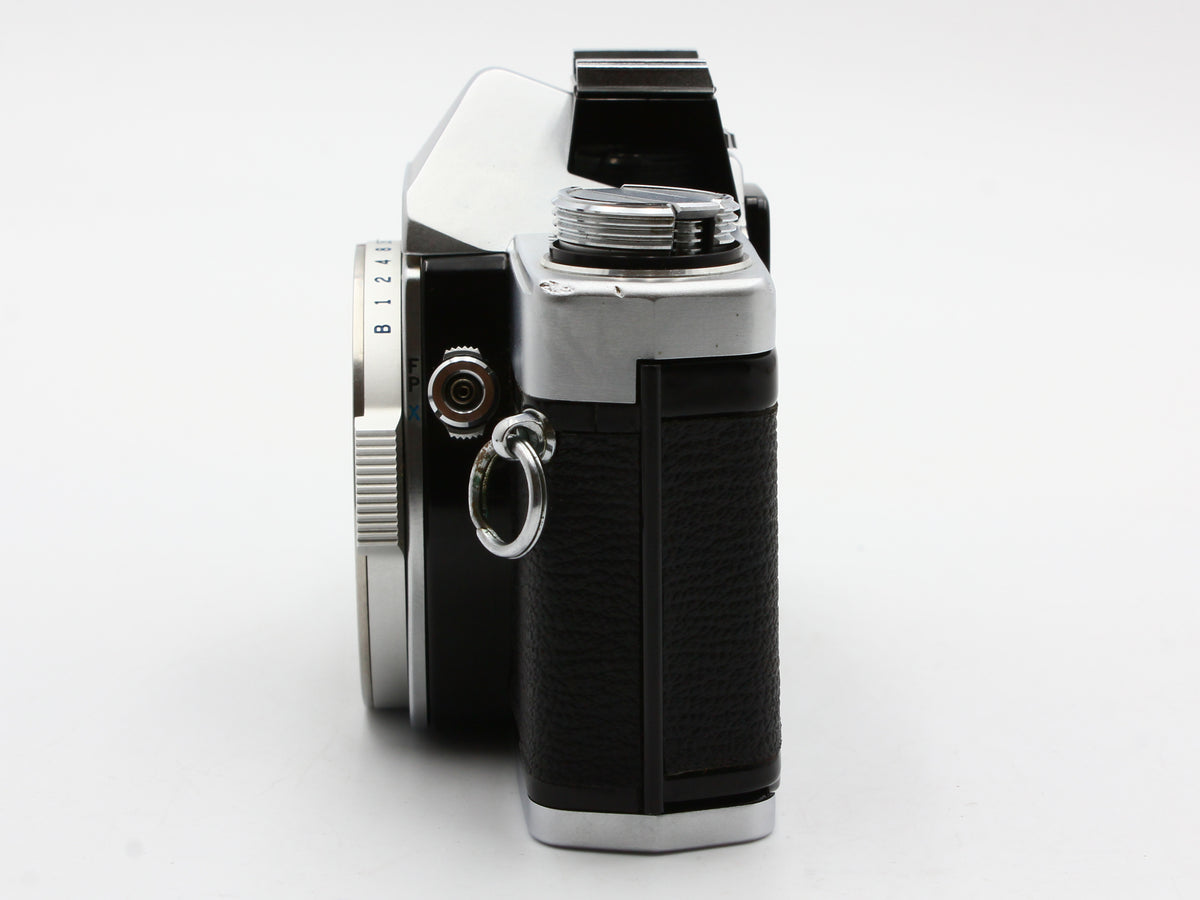 OLYMPUS OM-1 35mm SLR Film Camera F.Zuiko Auto-S 50mm f/1.8 Lens【Exc+3】