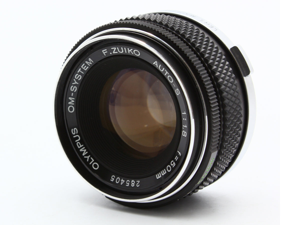 OLYMPUS OM-1 35mm SLR Film Camera F.Zuiko Auto-S 50mm f/1.8 Lens【Exc+3】
