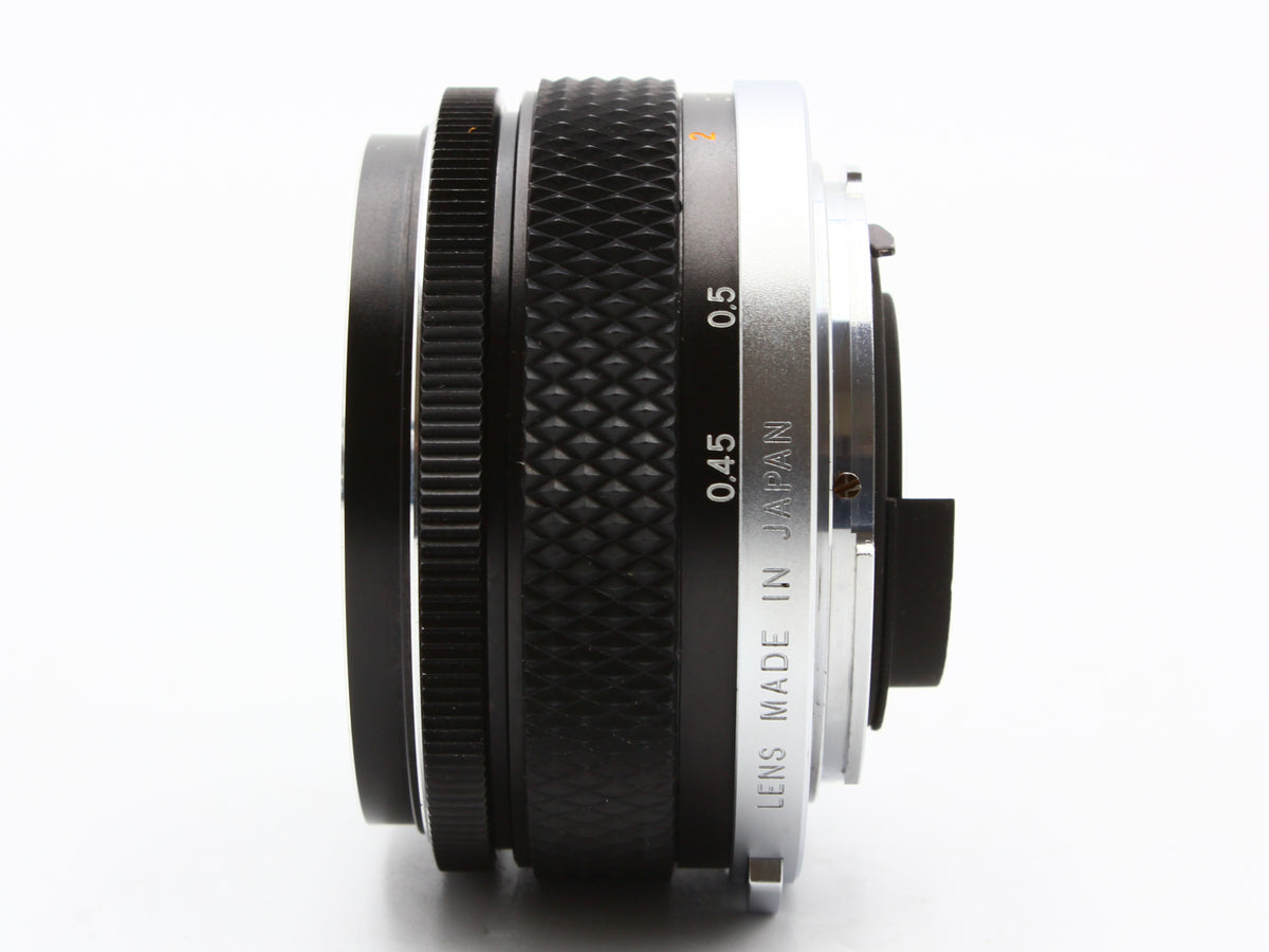 OLYMPUS OM-1 35mm SLR Film Camera F.Zuiko Auto-S 50mm f/1.8 Lens【Exc+3】