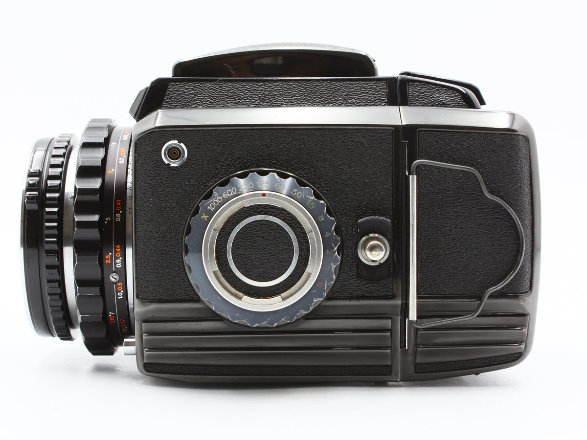 Zenza Bronica S2A 6x6 Film Camera NIKKOR-P 75mm f/2.8 Lens from JAPAN【Exc+4】