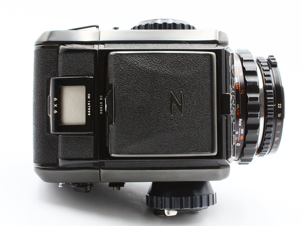 Zenza Bronica S2A 6x6 Film Camera NIKKOR-P 75mm f/2.8 Lens from JAPAN【Exc+4】