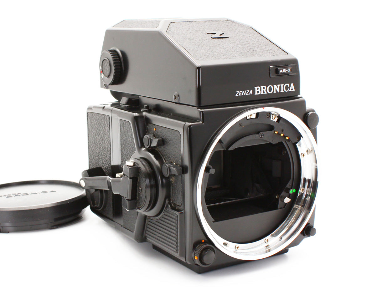 Zenza Bronica ETR Si Medium Film Camera AE II Finder from JAPAN【Exc+3】