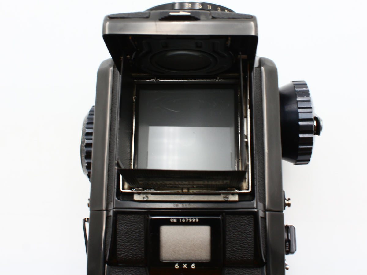 Zenza Bronica S2A 6x6 Film Camera NIKKOR-P 75mm f/2.8 Lens from JAPAN【Exc+4】