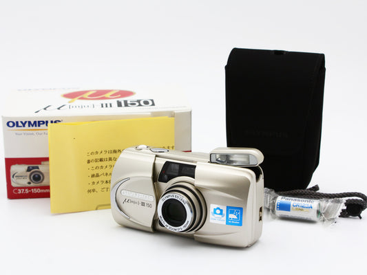 Olympus Mju III 150 Point & Shoot Film Camera 37.5-150mm Lens from JAPAN【Exc+5】