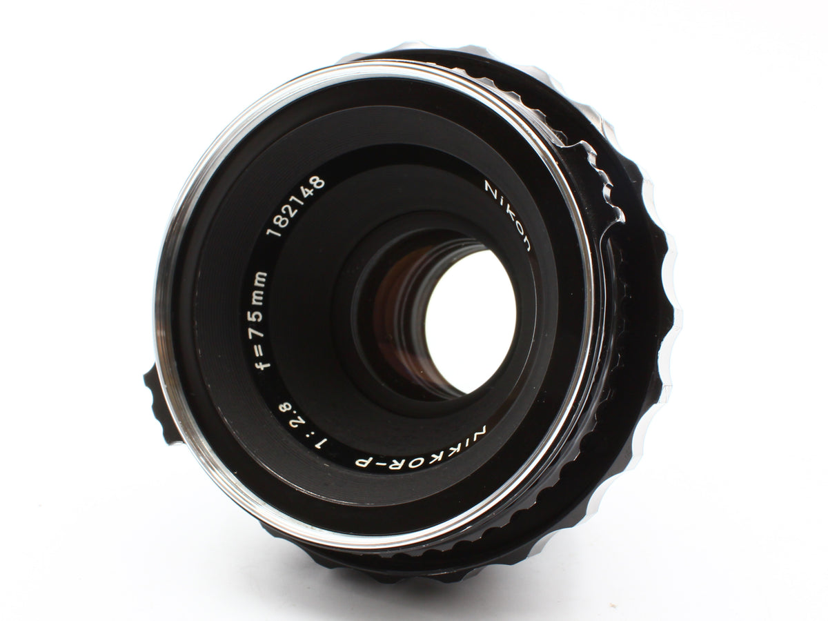 Zenza Bronica S2A 6x6 Film Camera NIKKOR-P 75mm f/2.8 Lens from JAPAN【Exc+4】