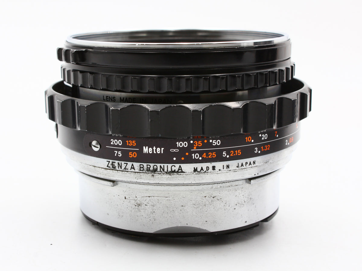 Zenza Bronica S2A 6x6 Film Camera NIKKOR-P 75mm f/2.8 Lens from JAPAN【Exc+4】