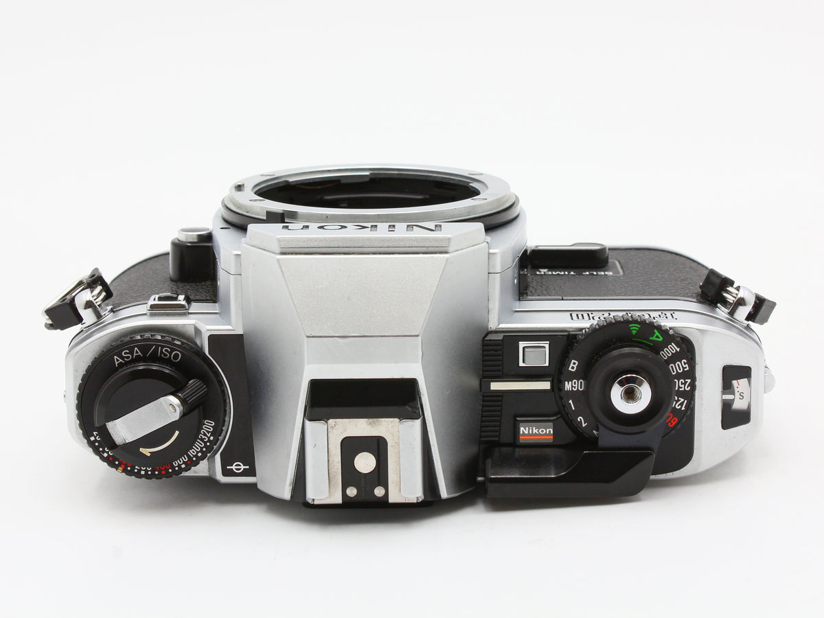 Nikon FG-20 35mm SLR Camera Micro-NIKKOR-P Auto 55mm f/3.5 Lens JAPAN【Exc+4】