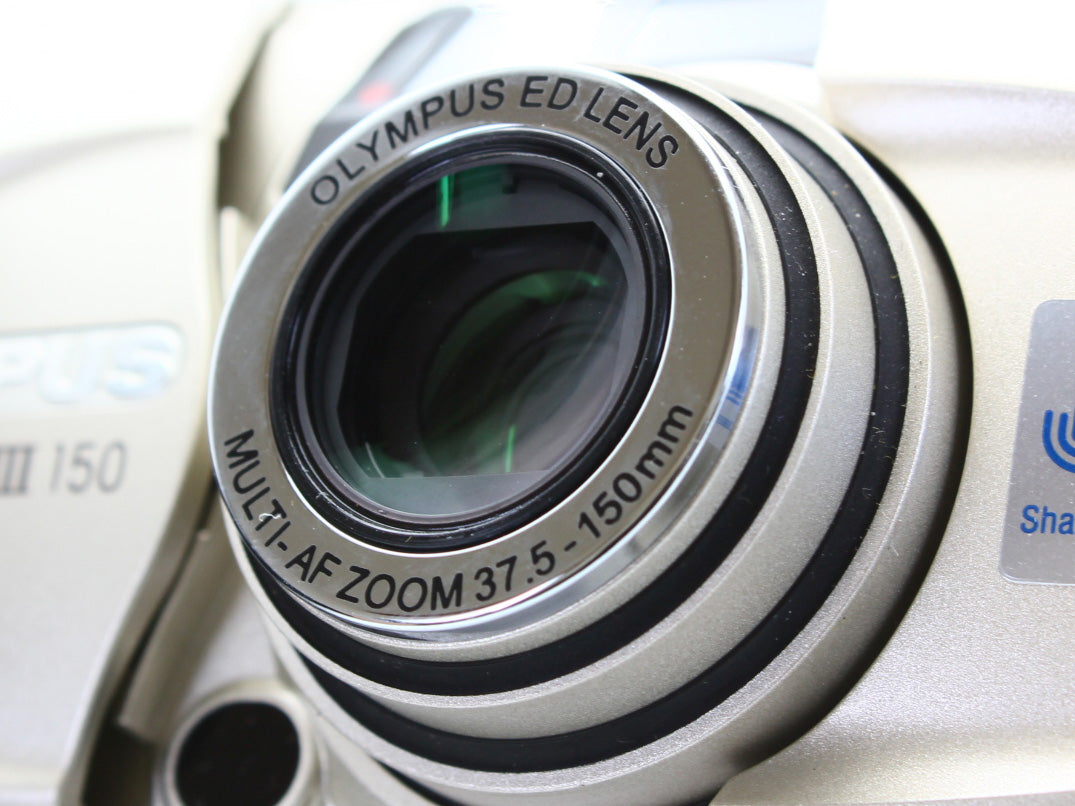 Olympus Mju III 150 Point & Shoot Film Camera 37.5-150mm Lens from JAPAN【Exc+5】