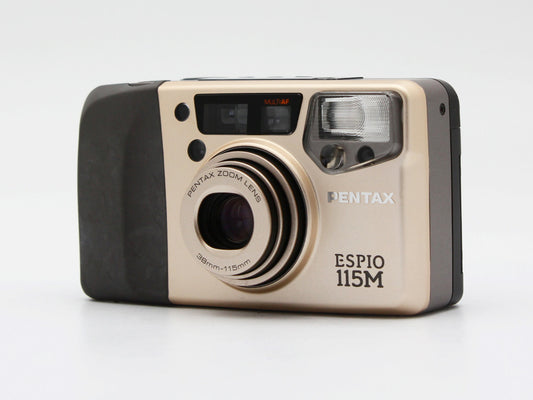 PENTAX ESPIO 115M Point & Shoot Film Camera 38-115mm Zoom Lens from JAPAN【Exc+5】