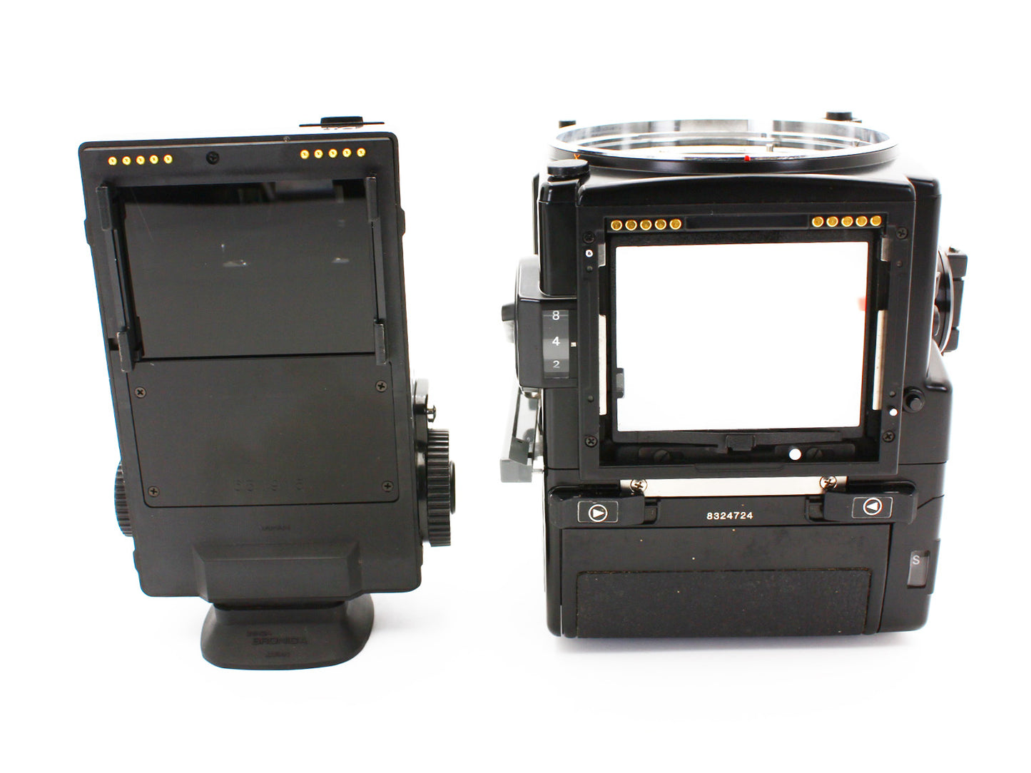 Zenza Bronica ETR Si Medium Film Camera AE II Finder from JAPAN【Exc+3】
