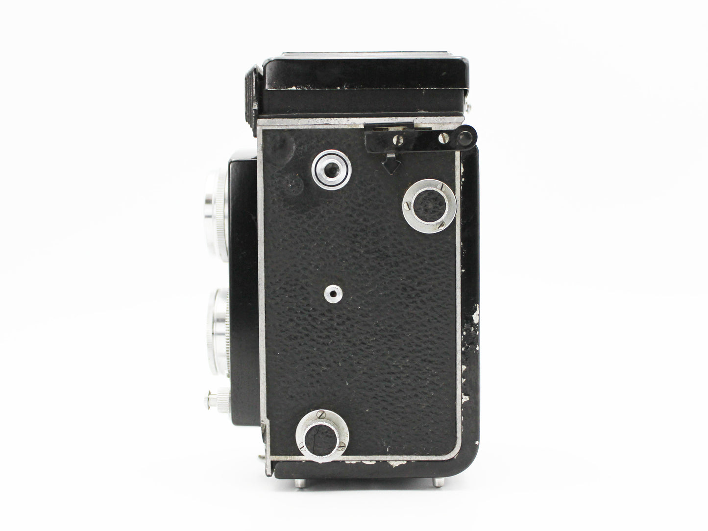 Elmoflex TLR 6x6 120 Film Camera Olympus Ziko F.C. 75mm f/3.5 Lens【Exc+3】