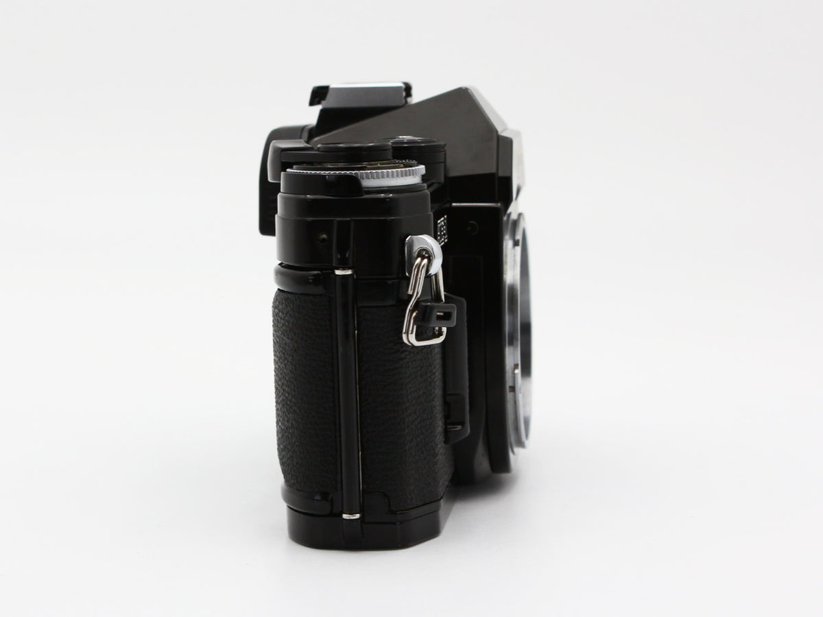 Canon AE-1 Black 35mm SLR Film Camera New FD 50mm f/1.8 Lens from JAPAN【Exc+3】