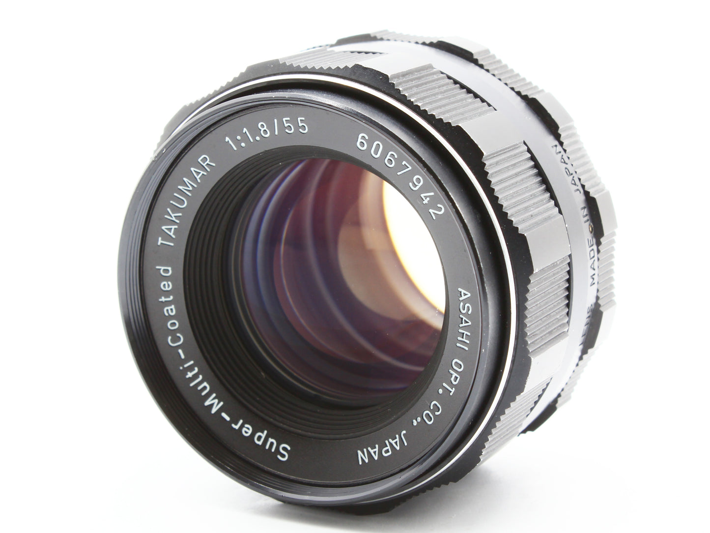 Asahi PENTAX SPOTMATIC SP Film Camera SMC TAKUMAR 55mm f/1.8 Lens JAPAN【Exc+4】