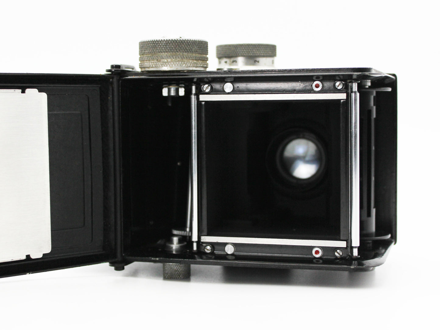Elmoflex TLR 6x6 120 Film Camera Olympus Ziko F.C. 75mm f/3.5 Lens【Exc+3】