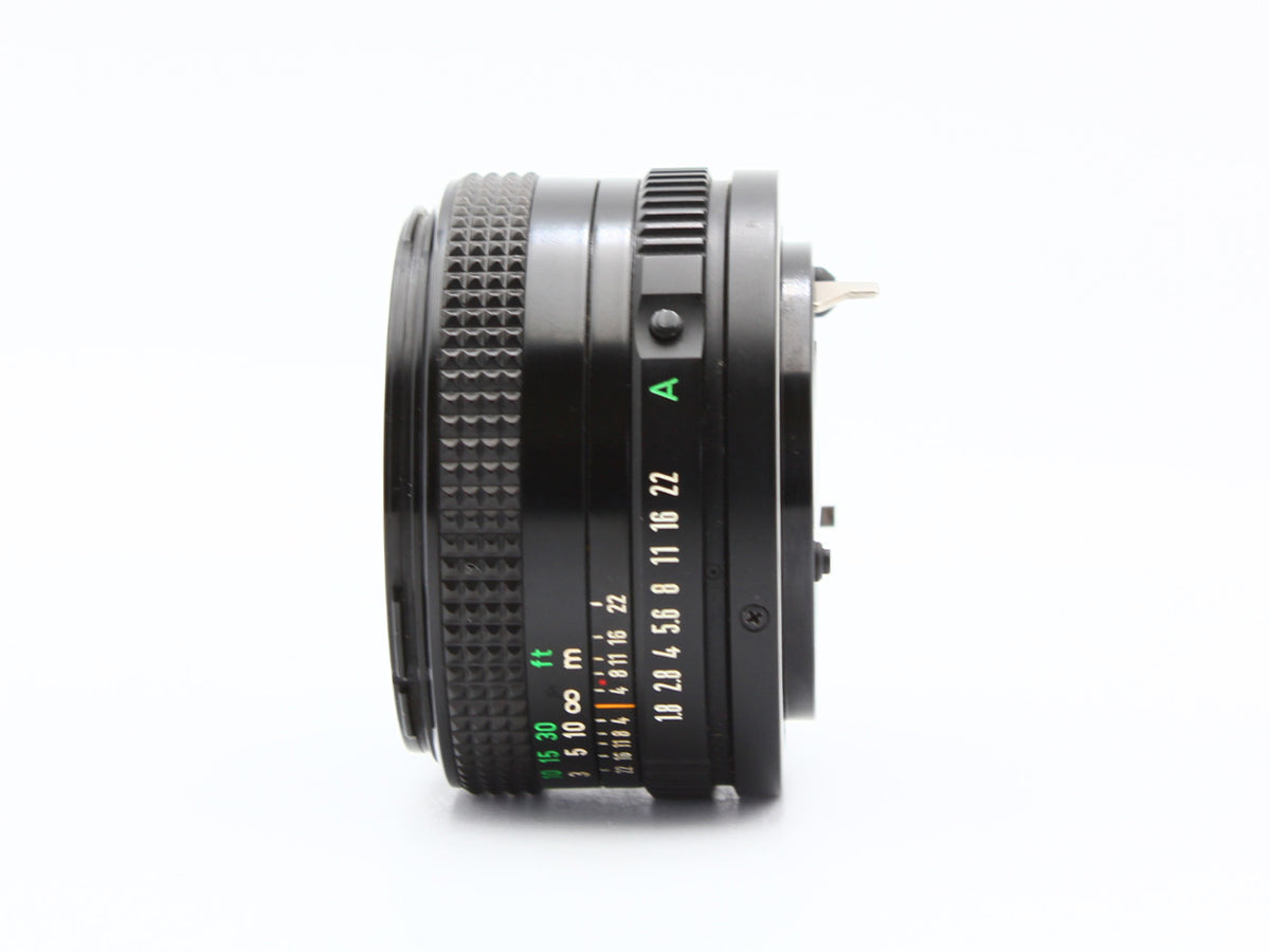Canon AE-1 Black 35mm SLR Film Camera New FD 50mm f/1.8 Lens from JAPAN【Exc+3】