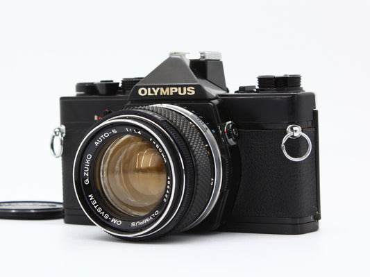 OLYMPUS OM-1 35mm SLR Film Camera G.ZUIKO AUTO-S 50mm f/1.4  Lens JAPAN【Exc+3】