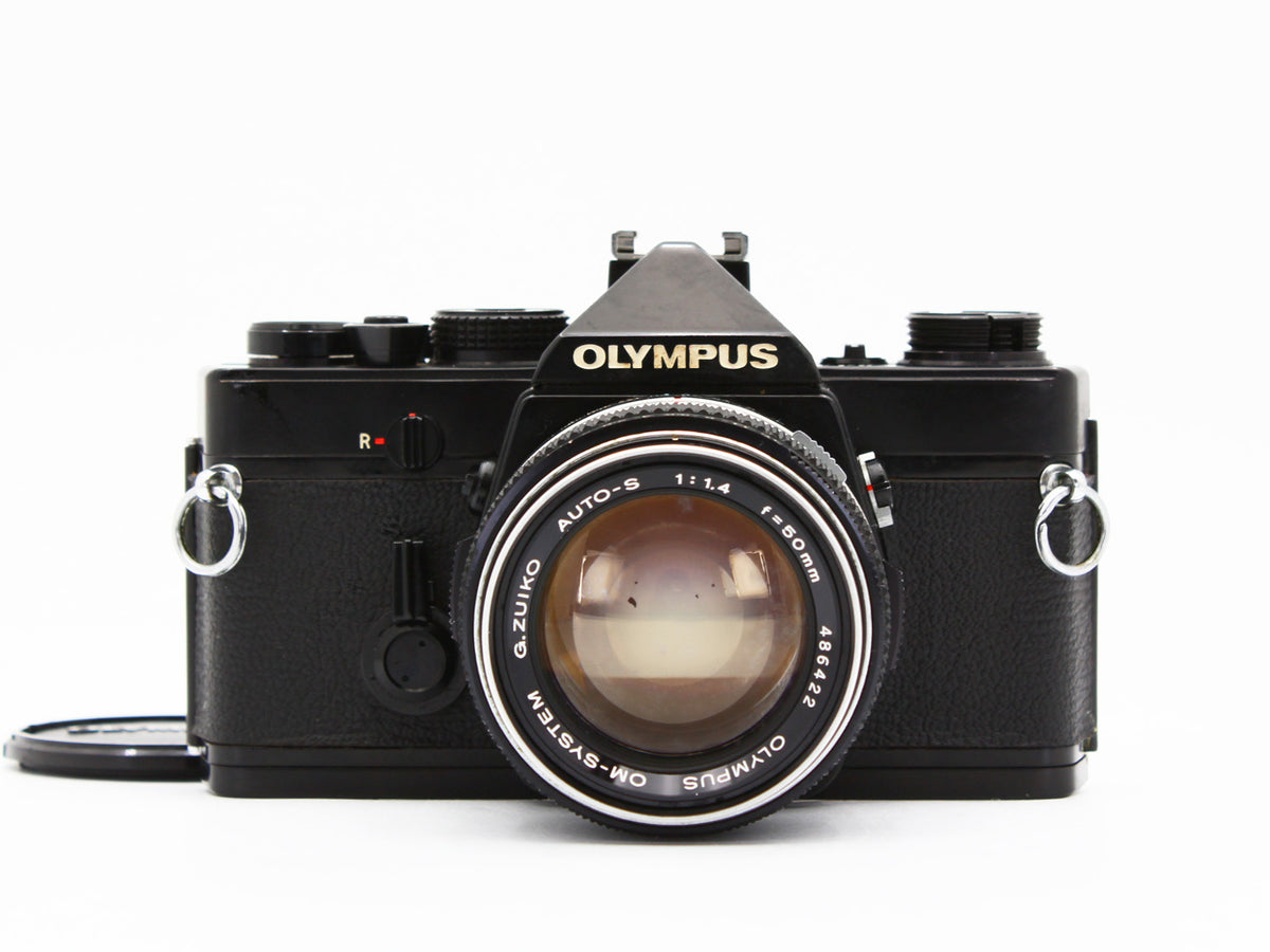 OLYMPUS OM-1 35mm SLR Film Camera G.ZUIKO AUTO-S 50mm f/1.4  Lens JAPAN【Exc+3】