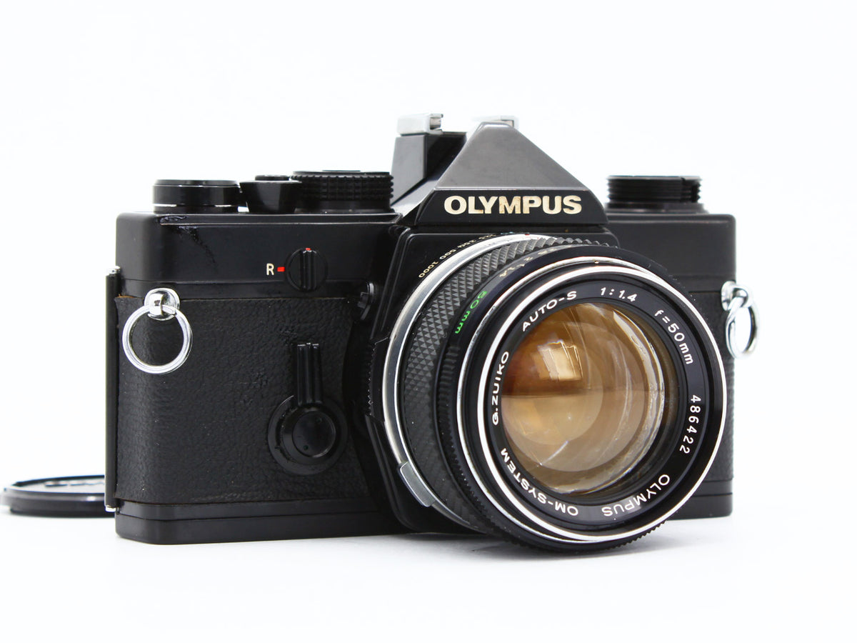 OLYMPUS OM-1 35mm SLR Film Camera G.ZUIKO AUTO-S 50mm f/1.4  Lens JAPAN【Exc+3】