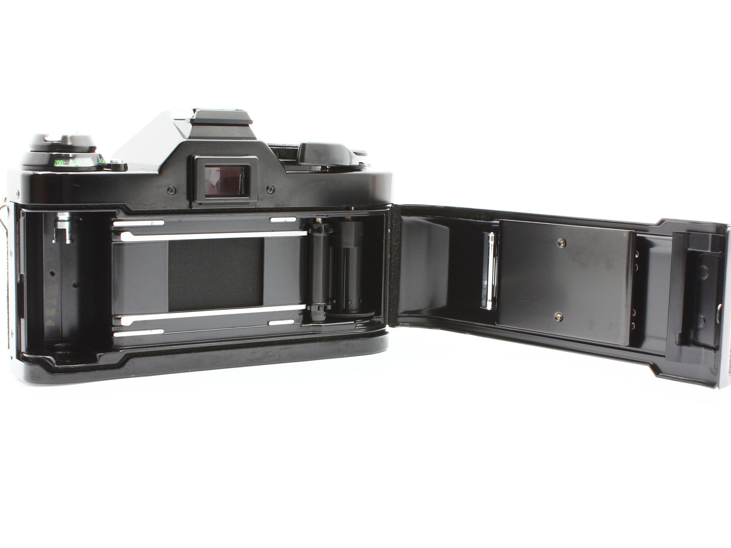 CANON AE-1 PROGRAM SLR Film Camera Black NEW FD 50mm f/1.4 Lens JAPAN【Exc+4】