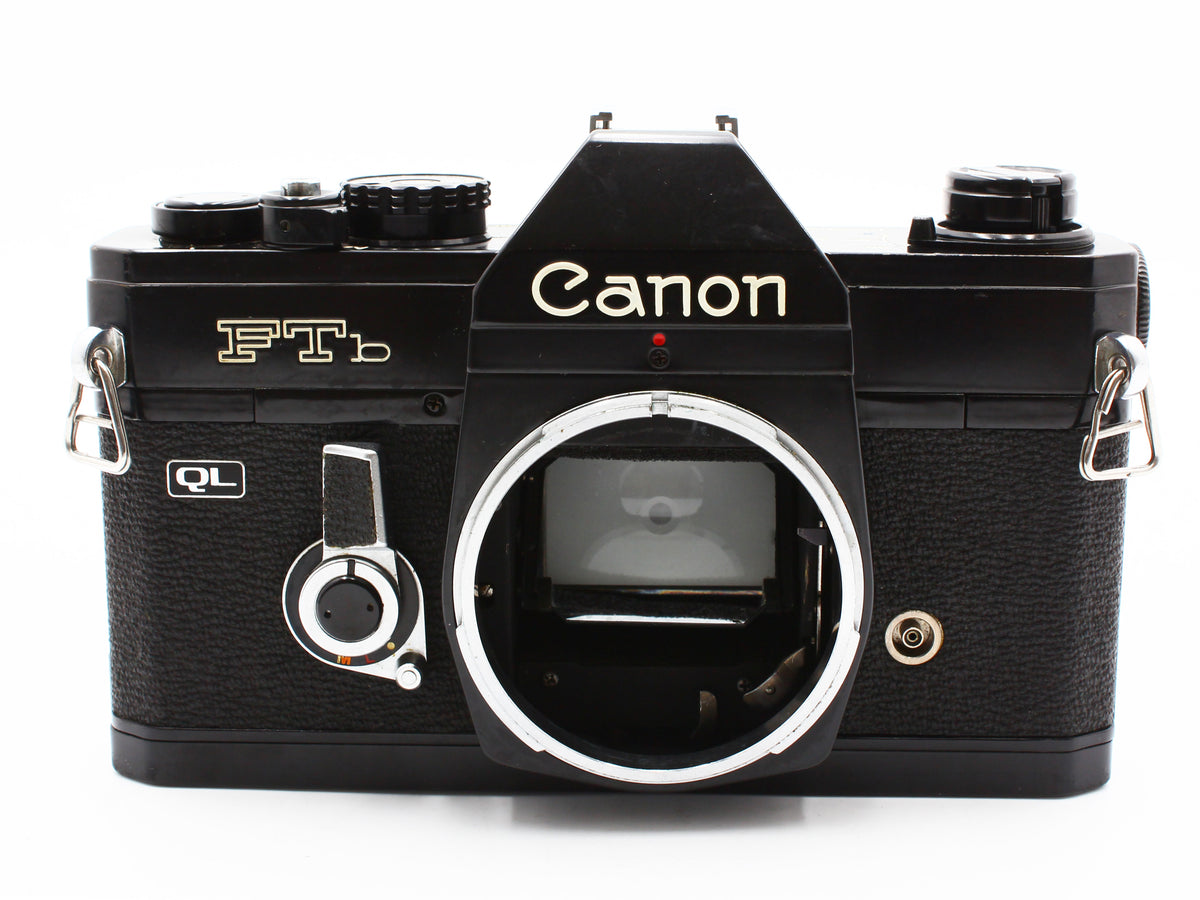 Canon FTb QL SLR Film Camera Black NewFD Zoom 35-70mm f/4 Lens from JAPAN【Exc+4】