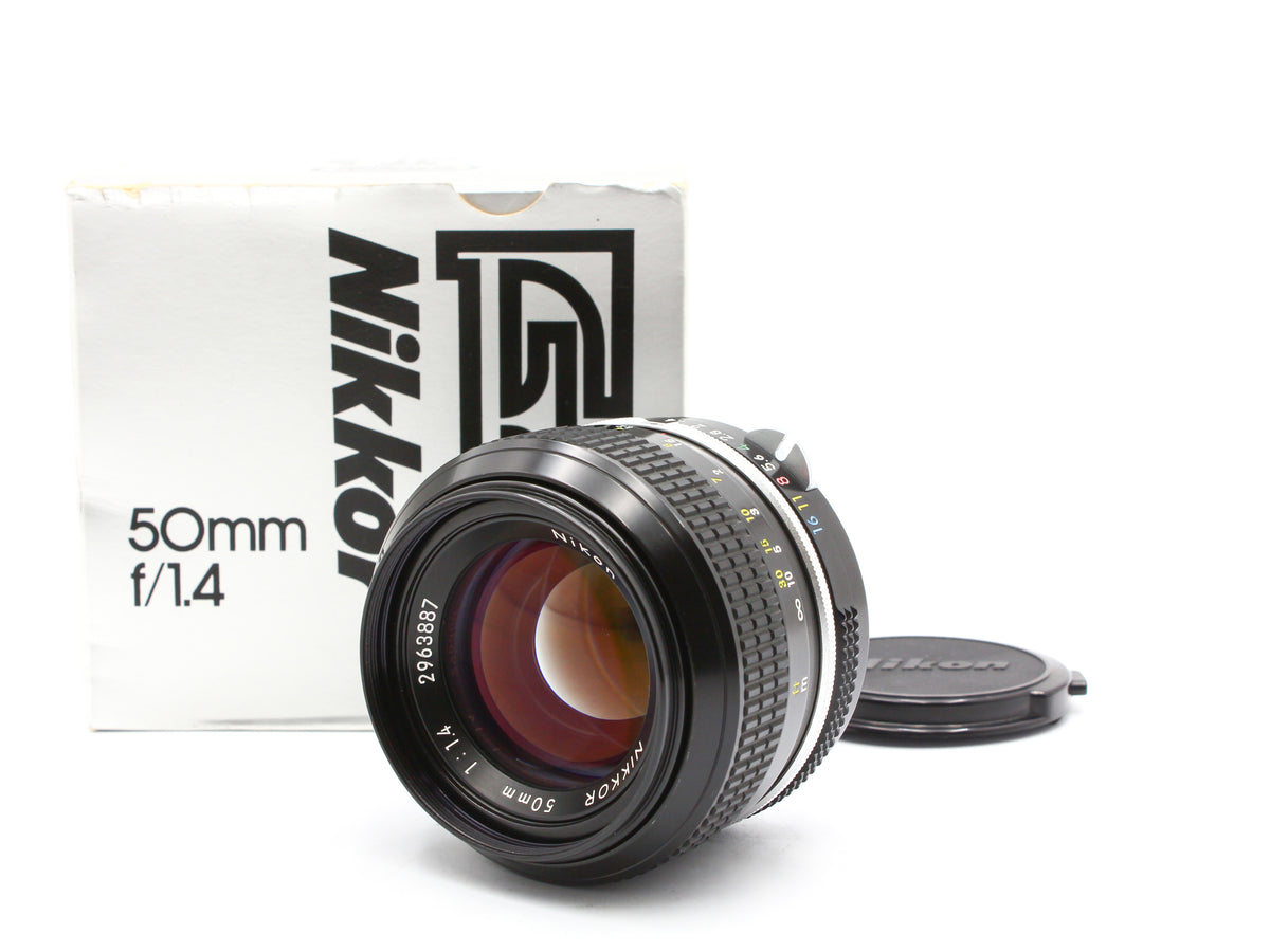 Nikon NIKKOR 50mm f/1.4 Non-Ai MF Lens from JAPAN【Exc+4】