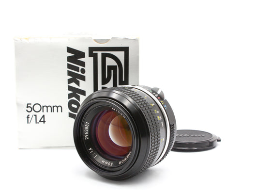 Nikon NIKKOR 50mm f/1.4 Non-Ai MF Lens from JAPAN【Exc+4】