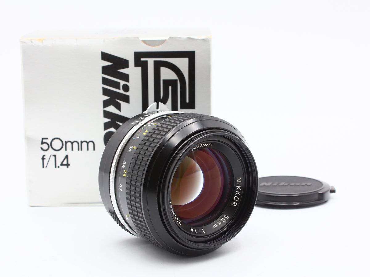 Nikon NIKKOR 50mm f/1.4 Non-Ai MF Lens from JAPAN【Exc+4】