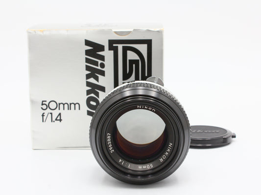 Nikon NIKKOR 50mm f/1.4 Non-Ai MF Lens from JAPAN【Exc+4】