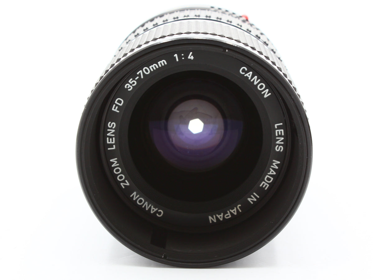 Canon FTb QL SLR Film Camera Black NewFD Zoom 35-70mm f/4 Lens from JAPAN【Exc+4】
