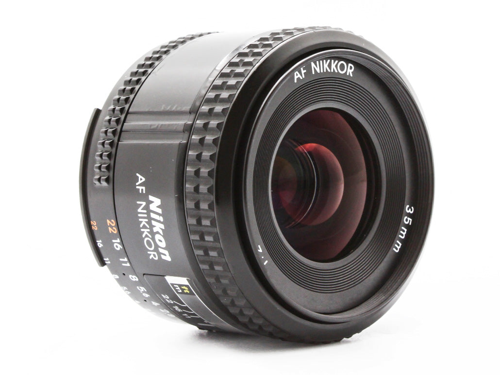 Nikon AF Nikkor 35mm f/2 Lens Black F-Mount Autofocus Wide Angle Prime【Exc+3】