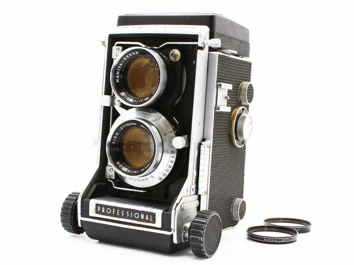 Mamiya C33 Professional TLR  Medium Format Camera Sekor 105mm f/3.5 Lens【Exc+3】