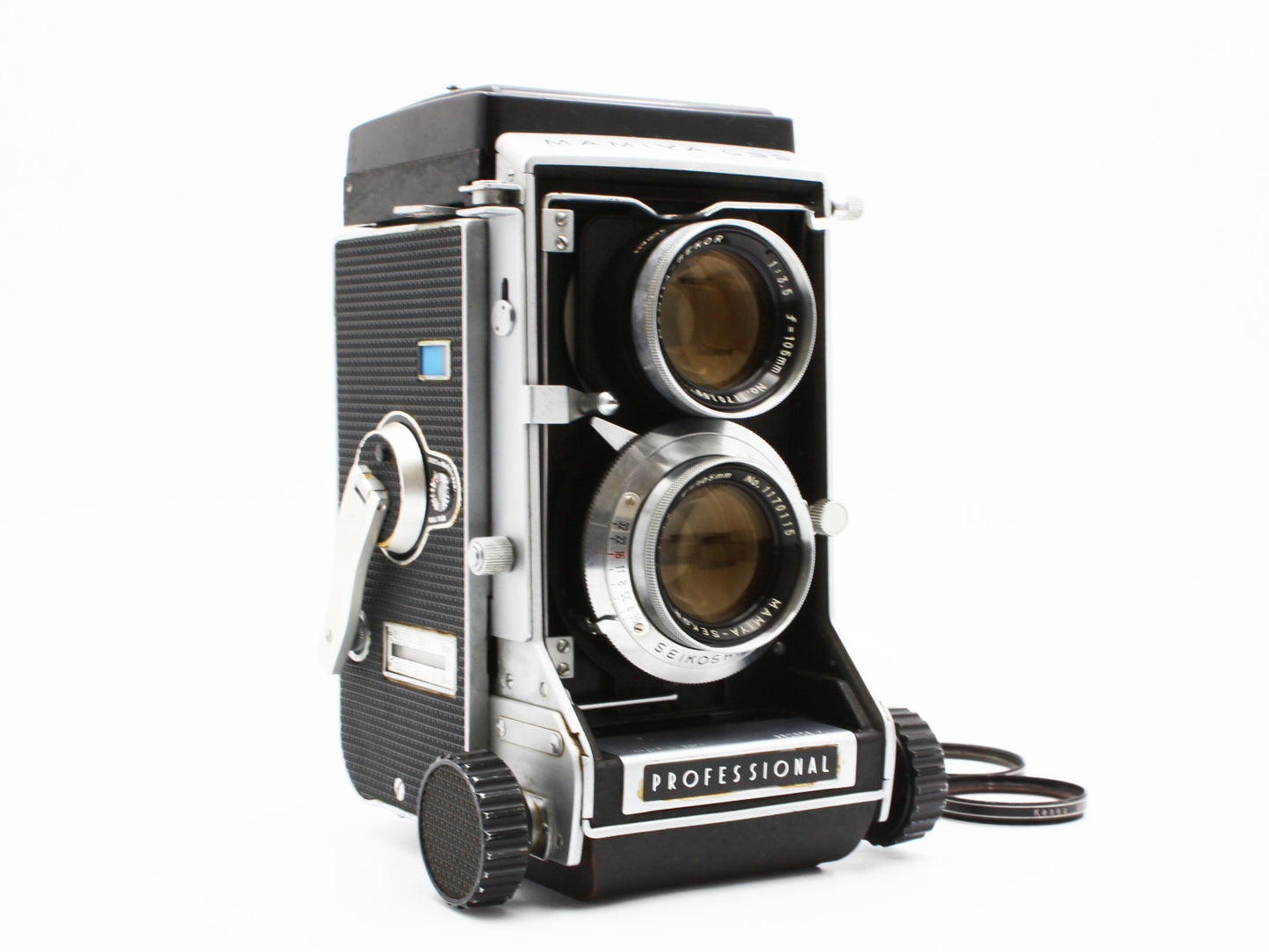 Mamiya C33 Professional TLR  Medium Format Camera Sekor 105mm f/3.5 Lens【Exc+3】