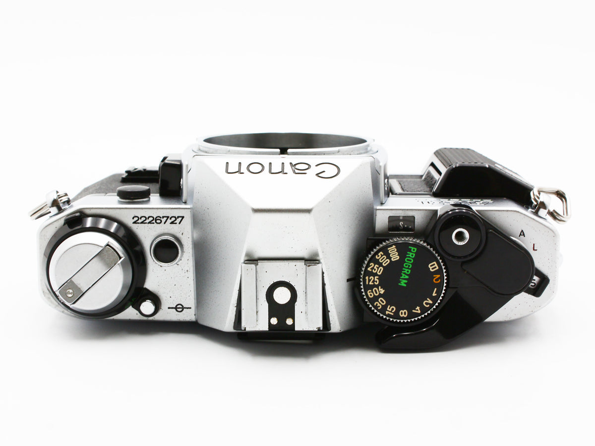 Canon AE-1 PROGRAM 35mm SLR Film Camera NEW FD 50mm f/1.4 Lens from JAPAN【Exc+4】