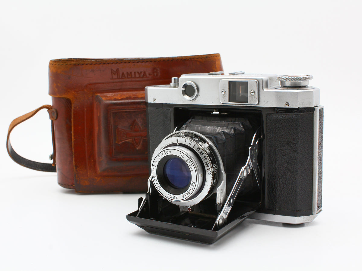 Mamiya 6 Six IV 6x6 Rangefinder Film Camera SEKOR 75mm f/3.5 Lens JAPAN【Exc+3】