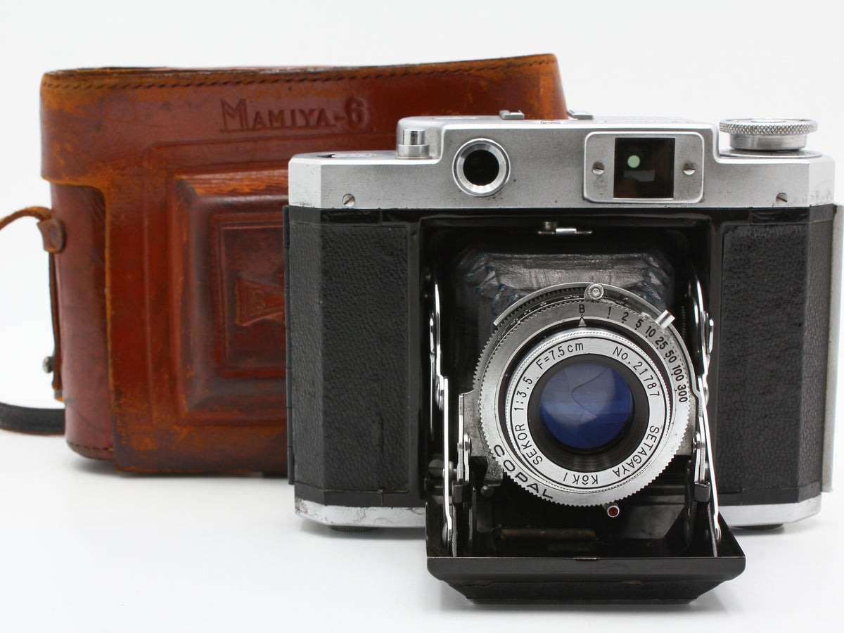 Mamiya 6 Six IV 6x6 Rangefinder Film Camera SEKOR 75mm f/3.5 Lens JAPAN【Exc+3】